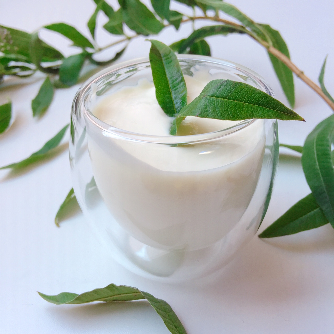 Lait à la verveine